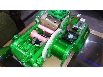 pet bottle filament recycler machine printer 3d print model - Mito3D
