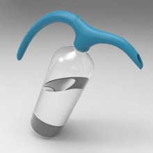 garrafa pet de funil ferramenta flores gadget vectary 3d print model - Mito3D