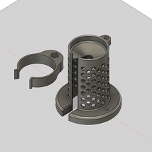 pet drinker base pets water holder booth 3d print model - Mito3D