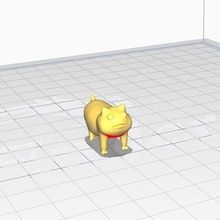 pet hamster cute figure toy 3d print model - Mito3D