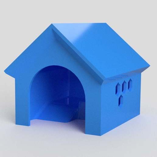 pet mini house home bed hamster mouse refugee simple turtle windows pets 3D print model - Mito3D
