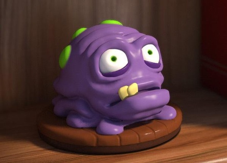 animal monstro pepita 3dartistmag personagem zbrush 3d artista mag brinquedo esculturas 3d print model - Mito3D