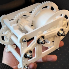 animal plástico engrenagem mecanismos 3d print model - Mito3D