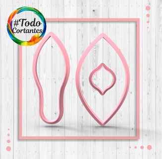 petal collage cutter magnolia flower assembly flowers nature floral relief framework cutting cookie mass cutters seal 3d print model - Mito3D