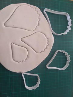 pétalas ampola biscoito 6 8 10 cm 3d print model - Mito3D