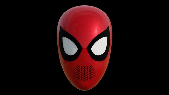 Peter Parker kabuğu v2 Örümcek Adam hayret 3d print model - Mito3D