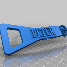 peter visage ouvreur de bouteille outil L'impression 3d 3d print model - Mito3D