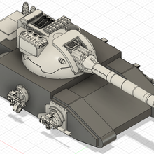 Peter turbo tacizci tank oyun 3d print model - Mito3D
