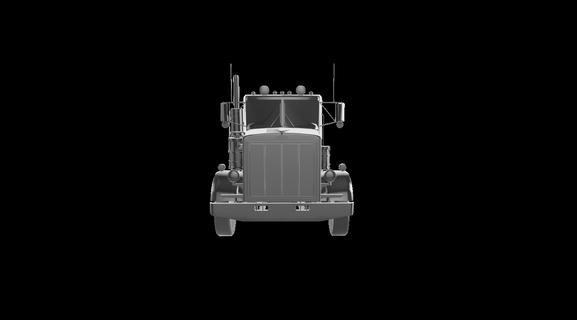 Peterbilt 289 voitures camion voiture camions pétrolier tracteur commercial véhicule autocamion lkw 3d print model - Mito3D
