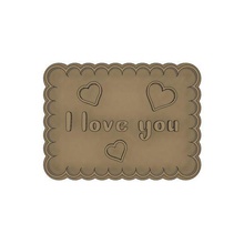 petit beurre love cookie cutter piece takes mold cake cutters paste form kitchen cook st valentine 3d print model - Mito3D