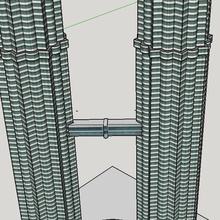 petronas towers tool 3d-drucken seetheworld 3d print model - Mito3D