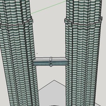 petronas towers strumento La stampa 3d seetheworld 3d print model - Mito3D