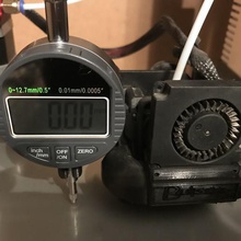 petsfang micrometer adapter gadget tarantula tevotornado volcano e3dv6 stock microswiss ender3 cr10 calibrate centesimal clock bullseye 3d print model - Mito3D