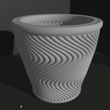 petty vase art 3d print model - Mito3D