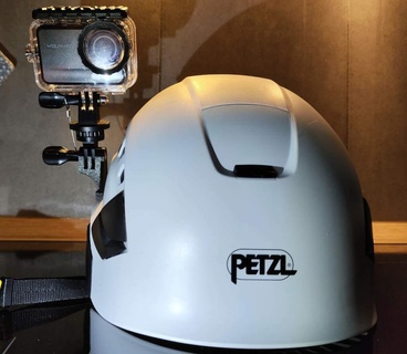 Petzl pro titulaire soutien monter casque sommet 3d print model - Mito3D