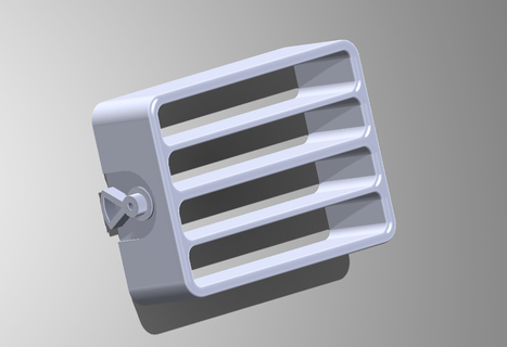 peugeot 106 air conditioning 3d print model - Mito3D