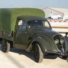 peugeot 202 uh recoger 1938 juego 1937 1939 1940 30 40 ejército francés coche de camiones alemán pick up wargame la 2 ª guerra mundial vehículos 3d print model - Mito3D