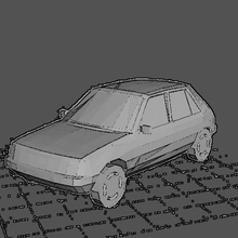 peugeot 205 game 309 405 106 308 gti other youngtimer cocept new car 3d print model - Mito3D