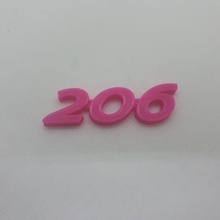 peugeot 206 logo 3d print model - Mito3D