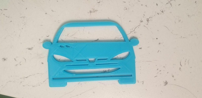 peugeot 206 toothpaste squeezer peugeot 206 toothpaste  3d print model - Mito3D