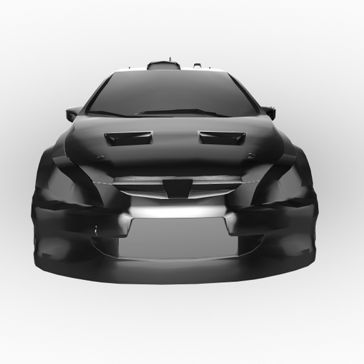 peugeot 307 wrc auto car cars france 3D print model - Mito3D