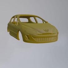 peugeot 308 3d print model - Mito3D