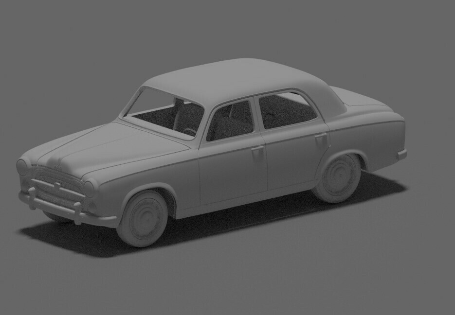 peugeot 403 3D print model - Mito3D