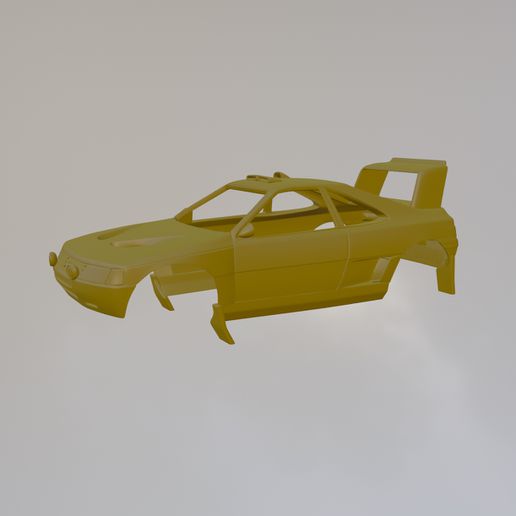 Peugeot 405 t16 großartig Überfall 3D print model - Mito3D