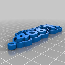 peugeot 406 clé bague 3d_printing 3d print model - Mito3D