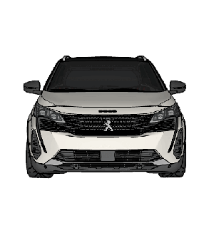 peugeot 5008 supercar auto cars car motorsport suvs traffic police crossovers rally sedans tuning derby races prototype 3d print model - Mito3D