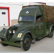 peugeot dk5 j 1940 juego 202 402 ejército francés coche de camiones alemán camión wargame la 2 ª guerra mundial vehículos 3d print model - Mito3D