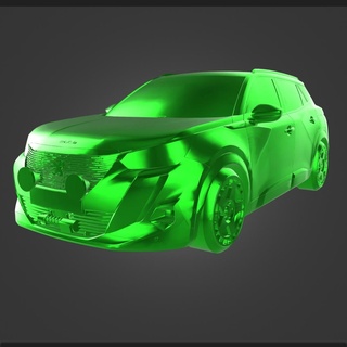 peugeot e 2008 araba gta GTA V ihtiyaç duymak özel ayarlama değişiklik gt turbo yarış 3d print model - Mito3D