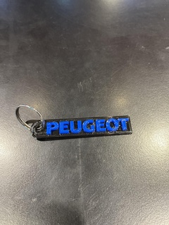 peugeot keychain - key rings auto cars dual extruder 3d print model - Mito3D