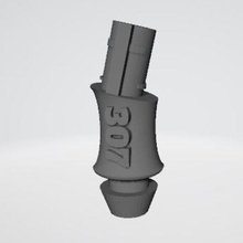 peugeot kaldıraç 307 yedek vardiya değiştirme 3d print model - Mito3D