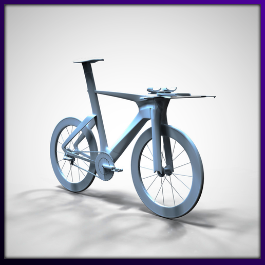 peugeot onice bicicletta alto poli 3D print model - Mito3D