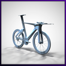 peugeot onice bicicletta alto poli 3d print model - Mito3D
