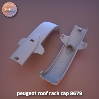 peugeot roof rack cap 8679 peugeot roof rack cap 8679 imperial imperiaal car carparts part  3d print model - Mito3D