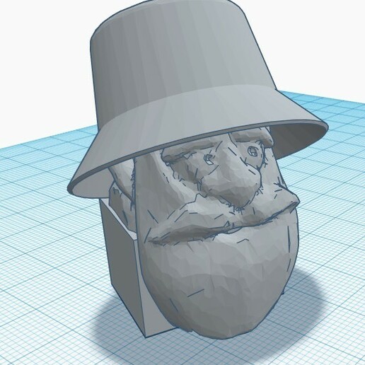 pez verbieten Spender Kopf klug 3D print model - Mito3D