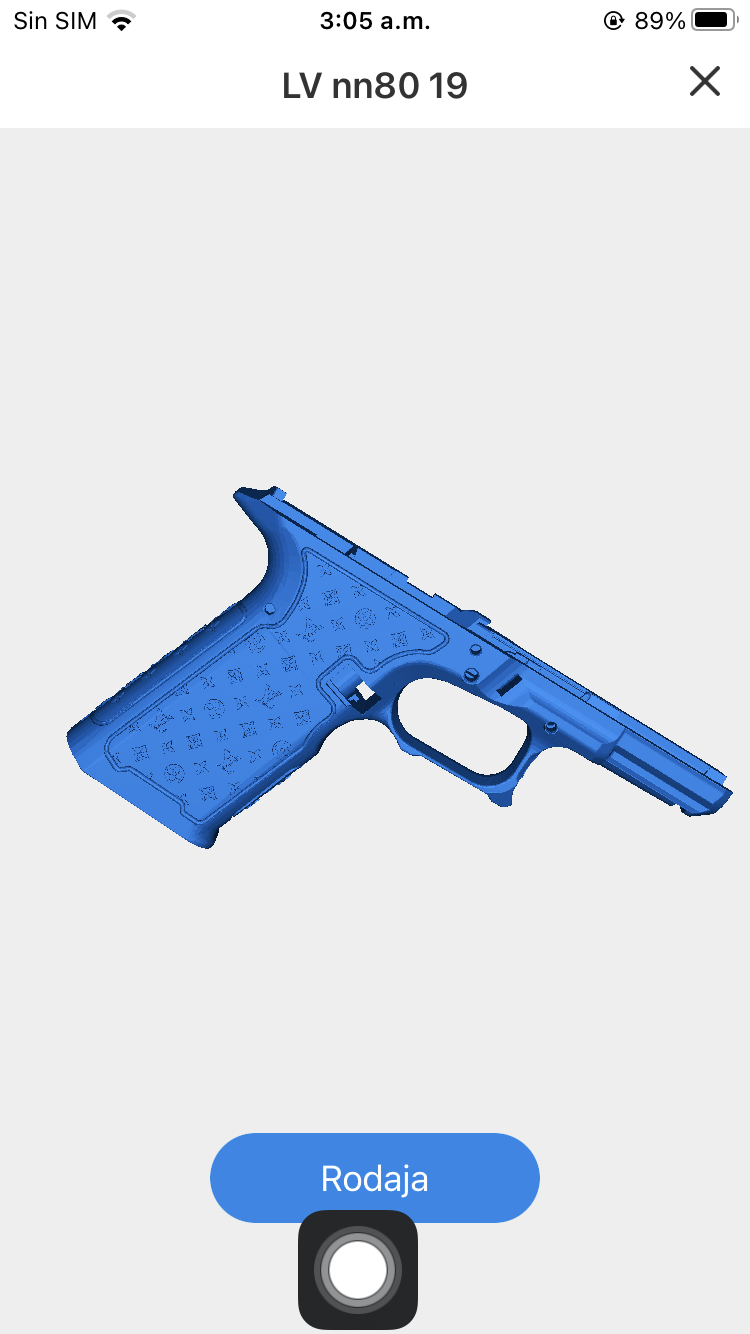 pf940c gucci p80 g19 glock lower 19 3D print model - Mito3D