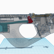 pf940c pdw quadro Armação ferramenta 3d print model - Mito3D