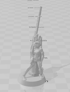 pg vinnessa assassin wargame sniper 3d print model - Mito3D