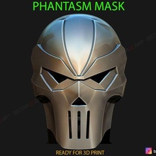 phantasm helmet - casey jones mask toys costumes acessories cosplay skull devil hannya super hero 3d print model - Mito3D