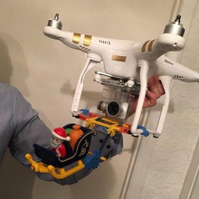 drone phantom knex pièce jointe jeu les véhicules rc le père noël dji 3d print model - Mito3D