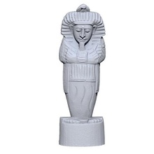 il faraone art figure in miniatura busto statua carattere statuetta uomo giocattolo la decorazione corpo 3d print model - Mito3D