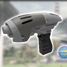 phase pistol gadget trek enterprise phaser toy collectable gun 3d print model - Mito3D