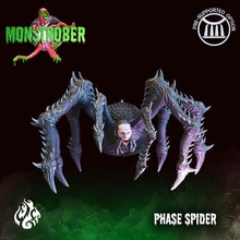 phase spider fantasy god insect monster rpg wargames magic evil dnd pathfinder tabletopgames foundry drow drider crippled lolth cgf monstrober 3d print model - Mito3D