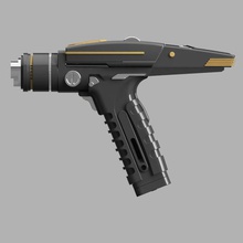 phaser star treck discovery various trek props jannie 3d print model - Mito3D