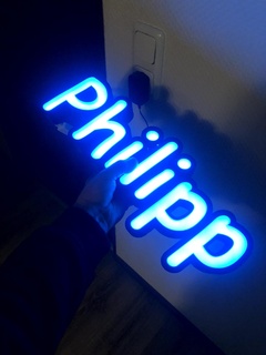 philipp LED lámpara logo 3d print model - Mito3D