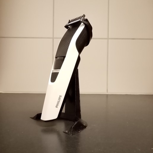 philips trimmer barba stand casa 3D print model - Mito3D