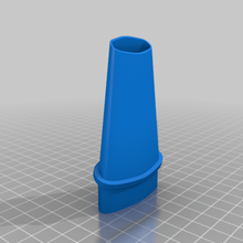 philips minivac attaccabile tubo parti ricambio 3d print model - Mito3D